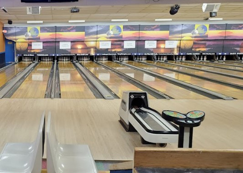 bowling lanes